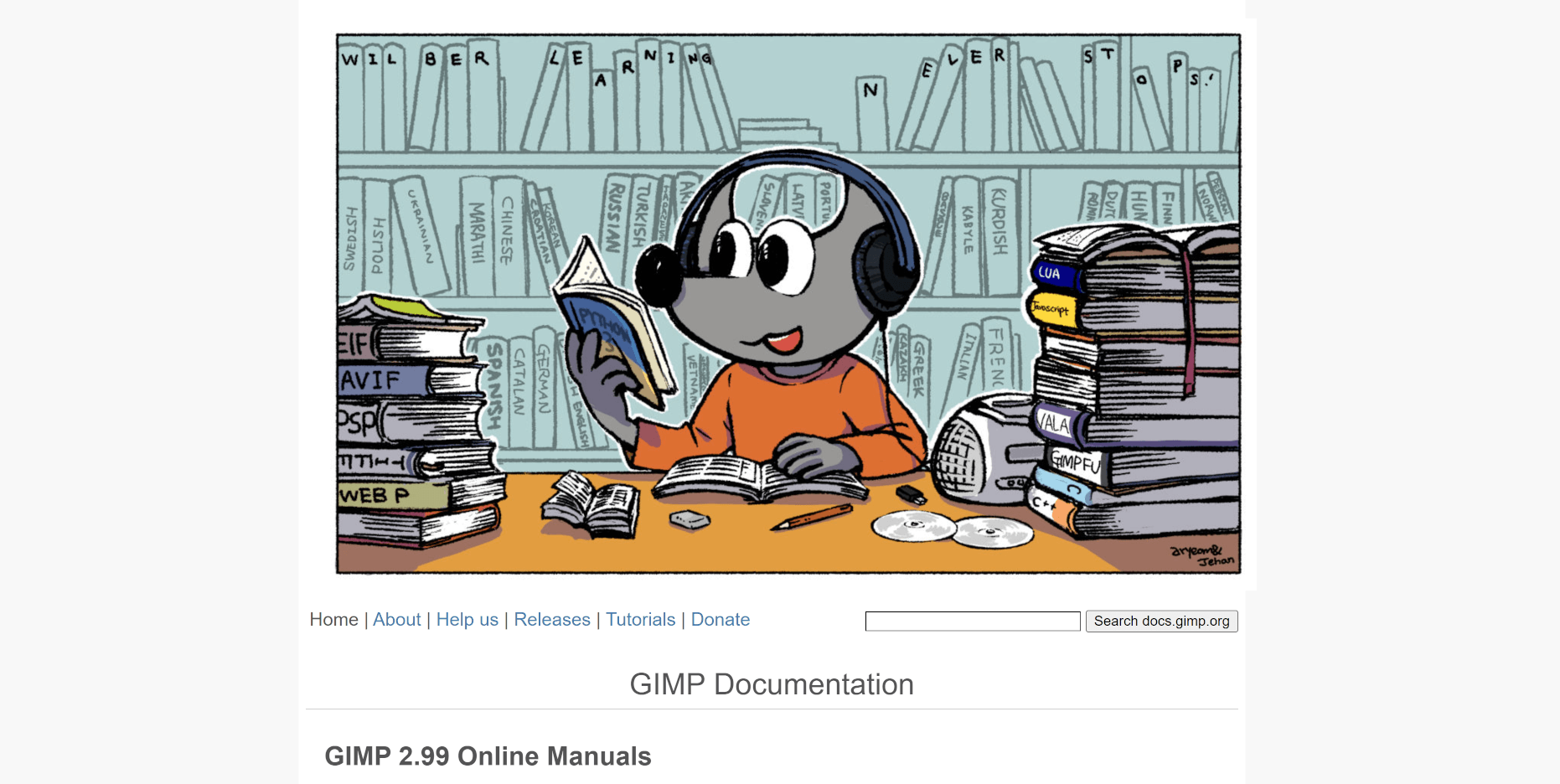 Preview of GIMP 3.0 Help Manual